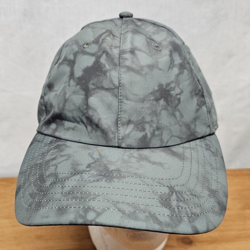 Athleta Kinetic Printed Baseball Cap Womens Green Adjustable